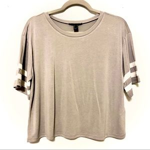 Forever21 Boxy Ringer Tee